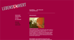 Desktop Screenshot of lebensunwert.at